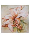 Canvas prints for living room - Painted water lily | FEEBY