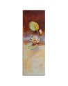 Canvas prints for living room - Water lily flower as hand painted | FEEBY