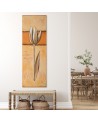 Canvas prints for living room - Tulip as hand-painted | FEEBY
