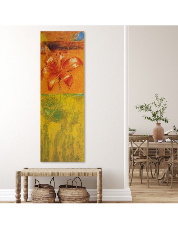 Canvas prints for living room - Orange lily | FEEBY