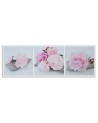 Pink peonies flowers - Painting as if by hand painted | FEEBY