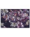 Wall art painting for living room - Painted flower iris | FEEBY