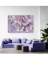 Canvas prints for living room - Painted flower iris | FEEBY