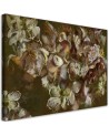 Prints on Canvas picture for living room - Iris flower painted | FEEBY