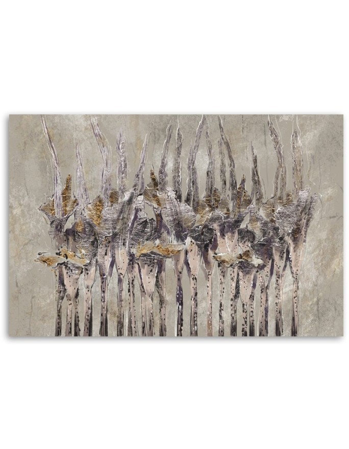 Canvas print - Painted flower plants | FEEBY