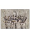 Canvas print - Painted flower plants | FEEBY