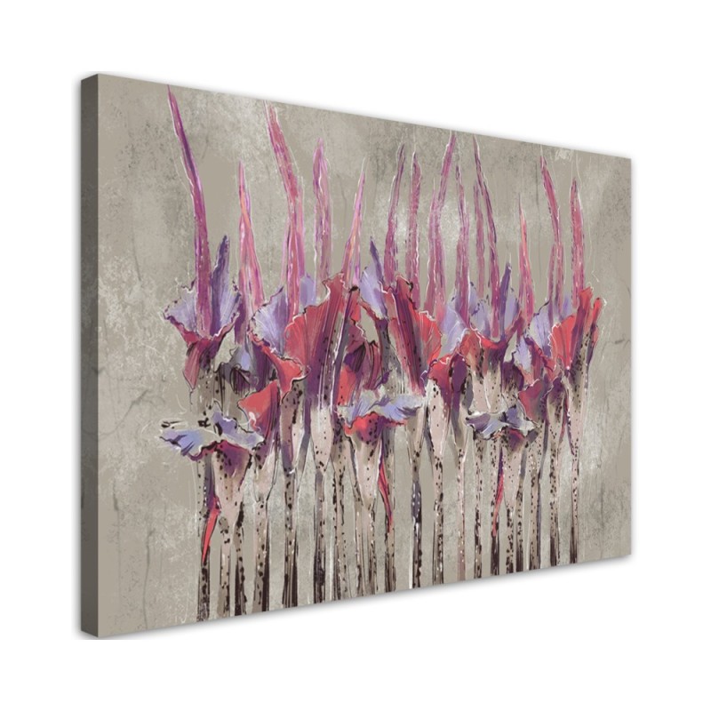 Canvas print - Plants flowers painted | FEEBY
