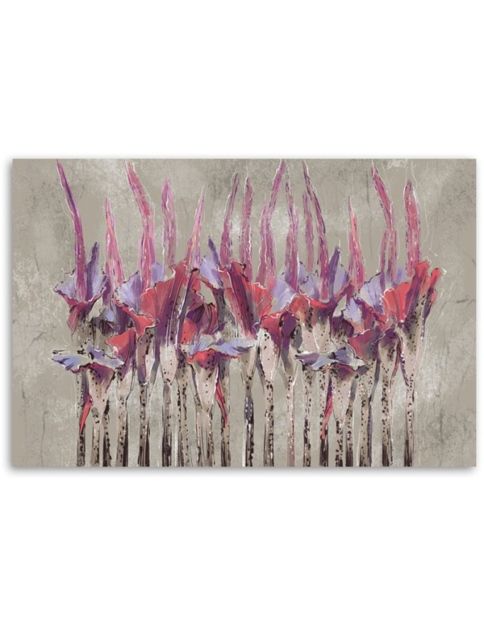 Canvas print - Plants flowers painted | FEEBY
