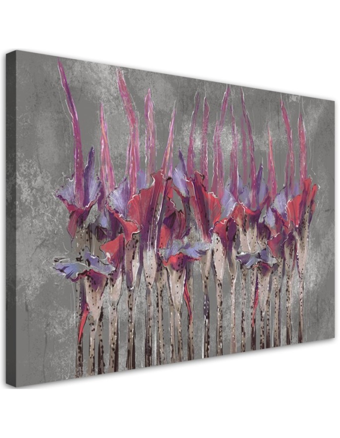 Modern canvas print - Plants flowers painted | FEEBY