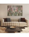 Bedroom Canvas painting - Irises flowers | FEEBY