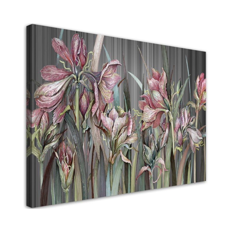 Pictures on Canvas for the bedroom - Irises flowers | FEEBY