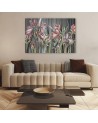 Pictures on Canvas for the bedroom - Irises flowers | FEEBY