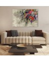 Modern Canvas painting for the living room - Bouquet of flowers | FEEBY