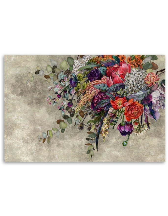 Modern Canvas painting for the living room - Bouquet of flowers | FEEBY