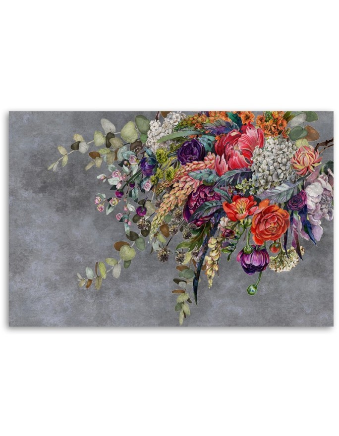 Canvas prints for living room modern - Hanging bouquet of flowers | FEEBY