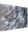 Canvas prints for living room modern - Lotus flower nature | FEEBY