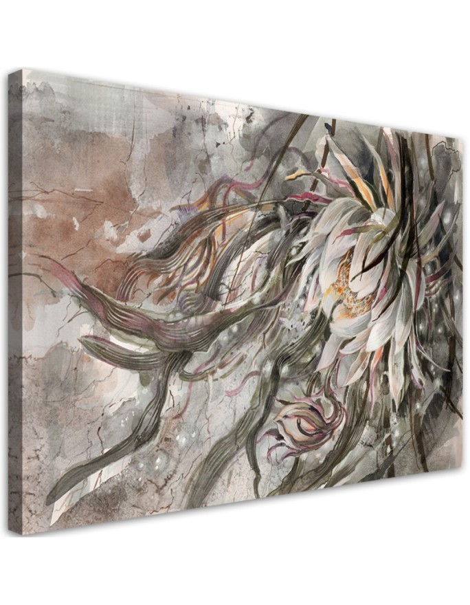 Decorative canvas painting - Lotus flower nature | FEEBY