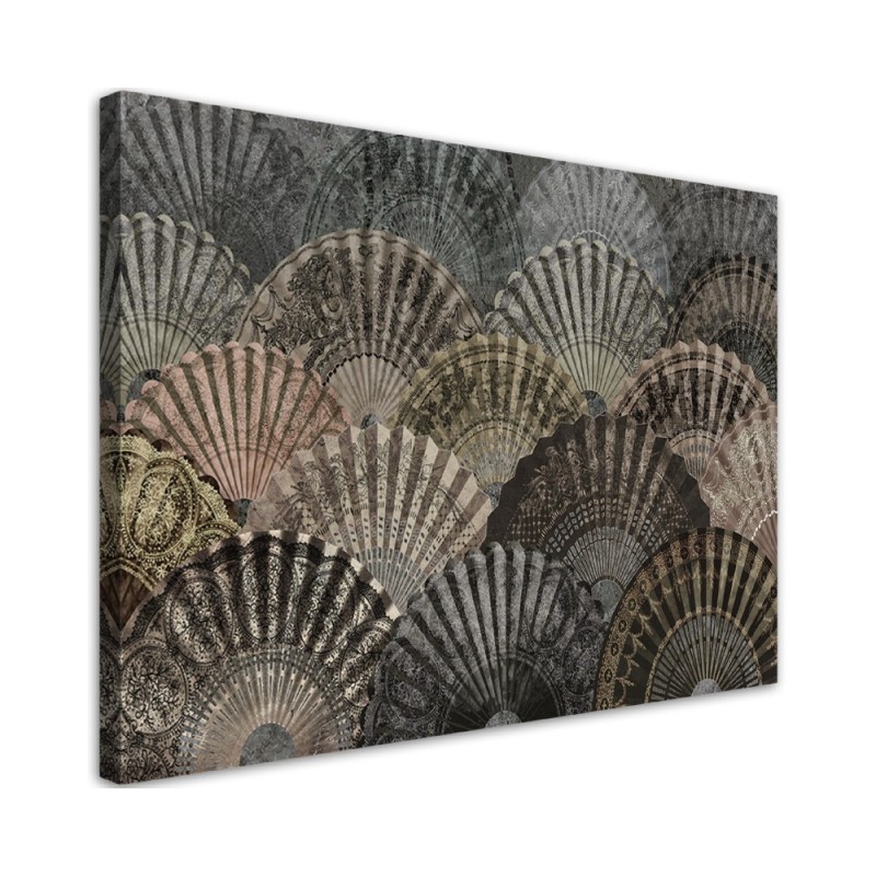Decorative canvas painting - Luxury fans | FEEBY