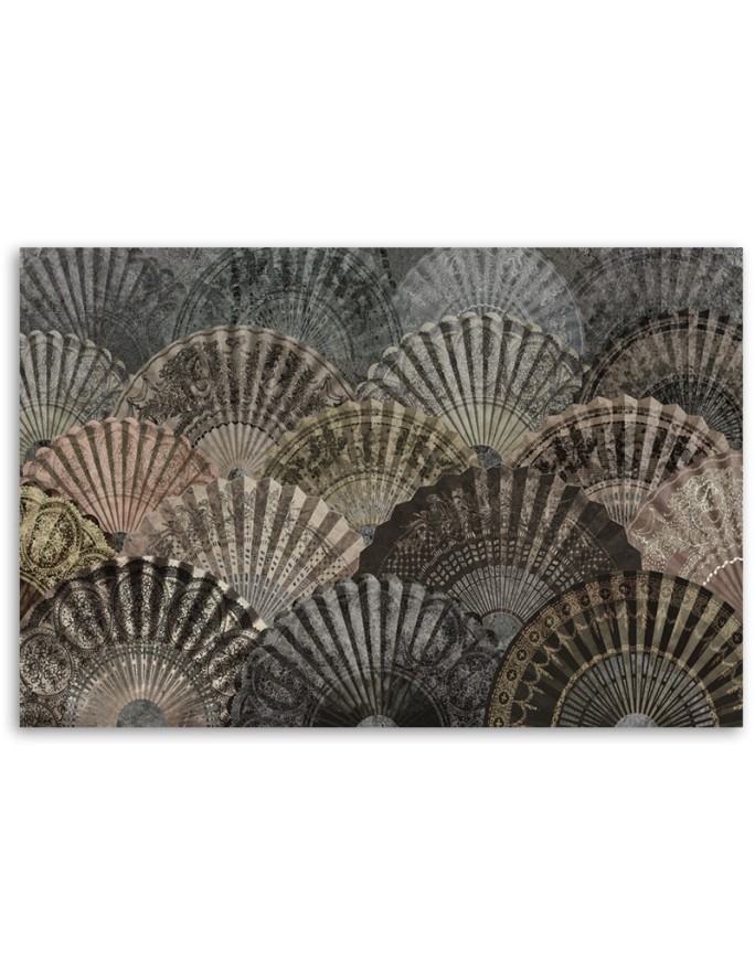 Decorative canvas painting - Luxury fans | FEEBY