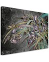 Irises flowers in the wind - Modern canvas painting | FEEBY