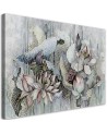 Lotus flowers - Bedroom canvas painting. Dress your walls! | FEEBY