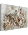 Lotus flowers - Living room canvas painting | FEEBY