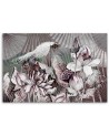 Lotus flower fans - Bedroom canvas painting | FEEBY