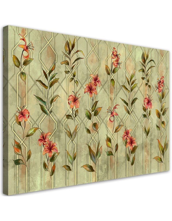 Canvas print Lilia yellow...