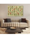 Yellow flower lily - Bedroom canvas painting | FEEBY