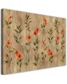 Yellow flower lily - Living room canvas painting | FEEBY