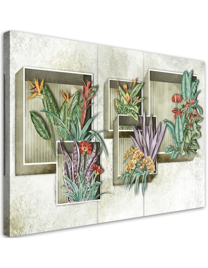 Canvas painting - Nature flowers | FEEBY