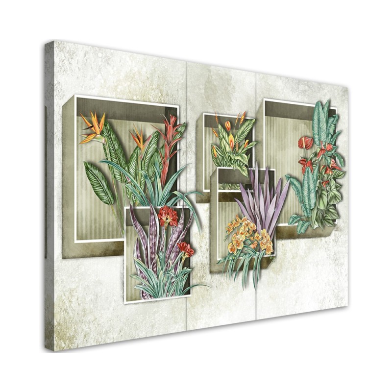 Canvas painting - Nature flowers | FEEBY
