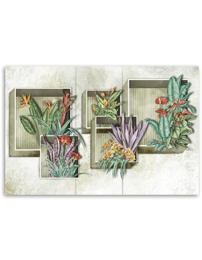 Canvas painting - Nature flowers | FEEBY