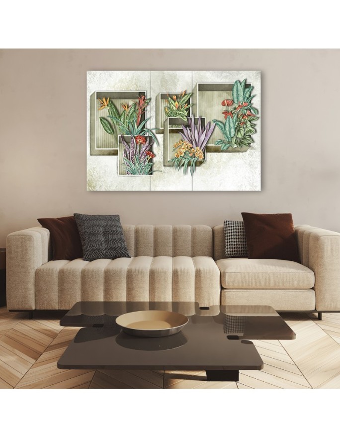 Canvas painting - Nature flowers | FEEBY