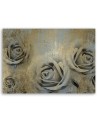 Modern canvas painting - Golden roses | FEEBY