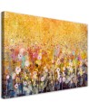 Modern Canvas painting for living room - Flowers meadow nature | FEEBY