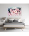 Canvas prints with flowers - Pink flowers bouquet. High quality  | FEEBY