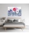 Canvas prints with flowers - Painted poppies in the garden | FEEBY