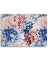 Pastel peony flowers - Living room canvas painting | FEEBY