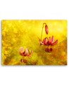 Abstract tulips flowers - Canvas painting. Buy now| | FEEBY
