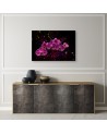 Canvas painting - Orchid on dark background. Buy now|| FEEBY
