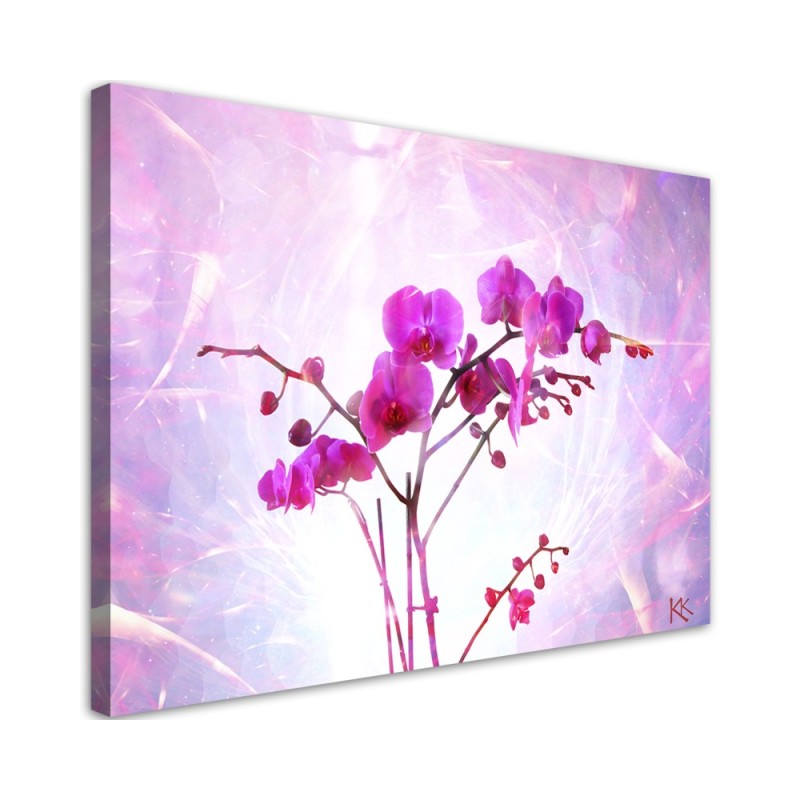 Canvas painting - Ethereal orchid purple. High quality  | FEEBY