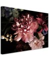 Canvas prints for bedroom - Bouquet of flowers on a dark background | FEEBY