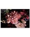 Canvas prints for bedroom - Bouquet of flowers on a dark background | FEEBY