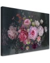 Canvas prints for living room wall - Vintage flower bouquet | FEEBY