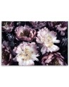 Canvas prints for living room wall - Peonies Vintage Bouquet of Flowers | FEEBY