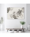 Canvas prints for living room - Floral vintage motif | FEEBY