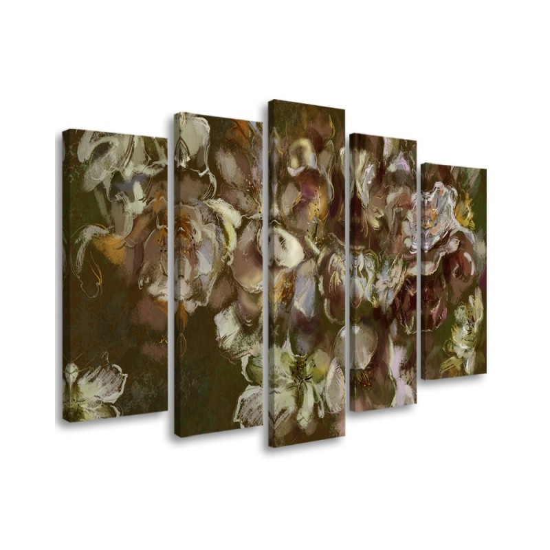 Canvas print 5-part - Iris flower | FEEBY
