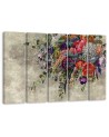 Flower bouquet - Interlocking pictures on Canvas for the bedroom | FEEBY