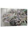 Irises flowers on the wind - Modern 5 part Canvas painting | FEEBY